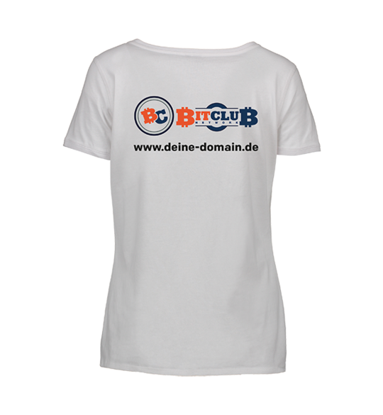 T-Shirt VA Damen - "Bitclub-Network", 2-fbg.